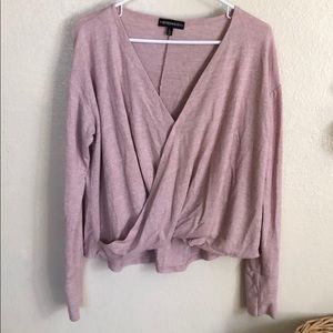 Inspired hearts blush top